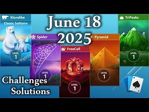 Microsoft Solitaire Collection: June 18, 2025