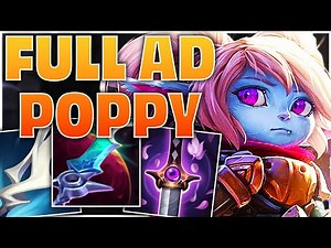 Full AD Poppy Mid Lane - Burst Damage Build! | Eclipse & Youmuu's Ghostblade | League of Legends