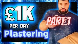 How to Make £1000 a Day Plastering Over Artex – Step-by-Step Guide Part 1