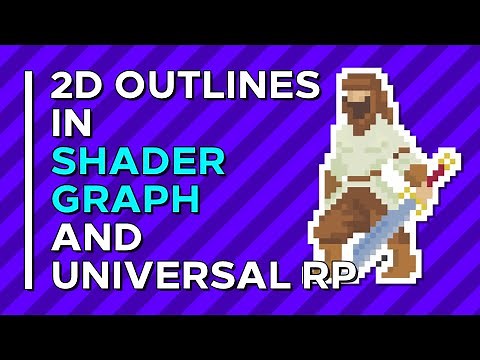 Give Your Sprites Outlines in Unity Shader Graph