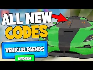 ALL VEHICLE LEGENDS CODES! (November 2021) | ROBLOX Codes *SECRET/WORKING*