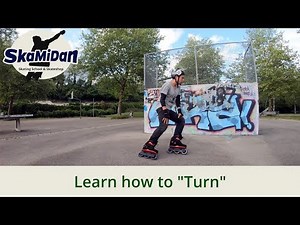 How To Turn On Inline Skates – Parallel Turn & Crossover Turn – Inline Skating Basics #04