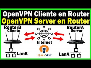 INSTALAR OpenVPN Cliente y Server en ROUTERS | Tutorial paso a paso