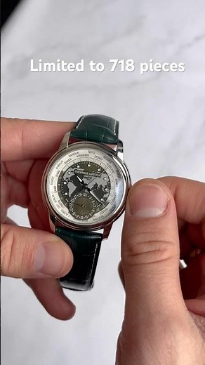 Frederique Constant Worldtimer Manufacture Green!
