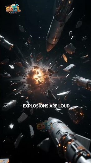 Why Rocket Explosions in Space Make No Sound — The Silent Truth of the Vacuum! #spacefacts #rockets