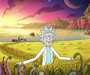 Alien World-Rick and Morty Live Wallpaper