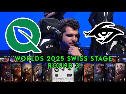 FLY vs TWS | World Championship 2025 Swiss Stage Round 3 | FlyQuest vs Team Secret Whales