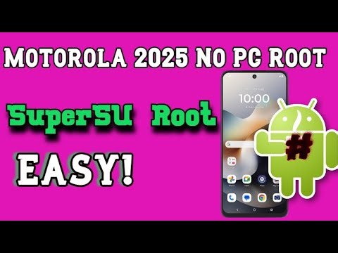 🎆How to Root🌠 ANY 🌟Motorola Moto Phone WITHOUT a PC! (SuperSU) #Root