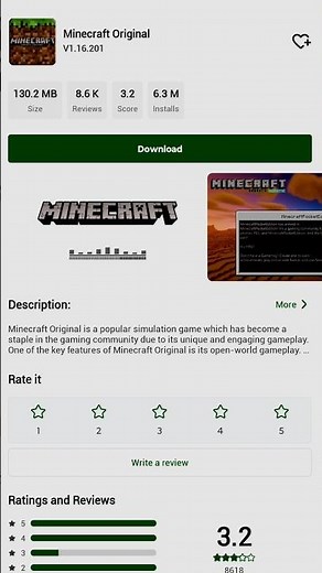 how to install minecraft app for free free minecraft app download #shorts #videoshort
