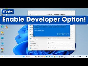 How to Enable Developer Options in Windows 11 | Step-by-Step Guide