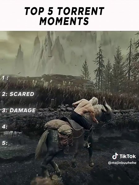 Top 5 Torrent Moments!!🔥 #eldenring #fromsoftware #darksouls #gaming #nightreign
