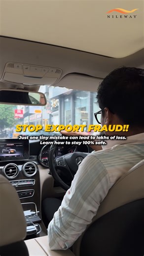 Hanish Roshan on Instagram: "STOP EXPORT FRAUD🚨 One small mistake can cause lakhs in losses. Follow these steps to stay 100% safe in exports. ⸻ 🔴 1. BUYER VERIFICATION (Never skip this) Most export frauds start with fake buyers. Always check: • 📹 Video call – Is there a real office and real staff? • 🌐 Company website – Active and regularly updated? • 🧾 GST / VAT number – Is the business legally registered? • 📍 Google Maps – Real office or just a rented desk? ⚠️ Golden Rule: If a buyer avoi