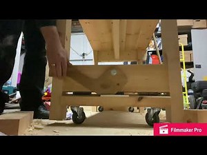 Retractable Bench Wheels