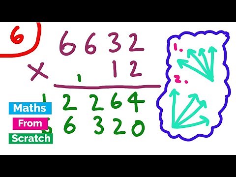 How to do Column Method Multiplication - Level 6.