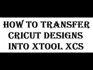 cricut design to XCS