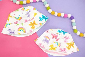 29K views · 336 reactions | Are you ready to sew my newest pattern? 淋 This FREE bucket hat sewing pattern is available in baby, toddler, child, and adult sizes! Head to the blog for the full tutorial and pattern! https://sweetredpoppy.com/free-reversible-bucket-hat-sewing-pattern/ | Sweet Red Poppy | Facebook