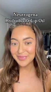 Neutrogena Hydroboost Hyaluronic Acid Lip Oil - Review & First Impressions