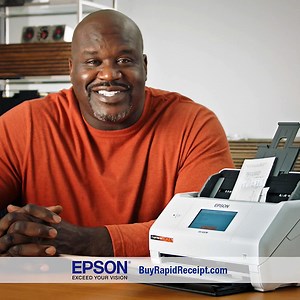 Get your receipts and invoices organized! The #Epson RapidReceipt scanner makes it easy. Available now! | Epson