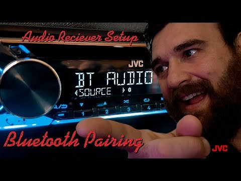 JVC Audio Receiver Bluetooth Setup
