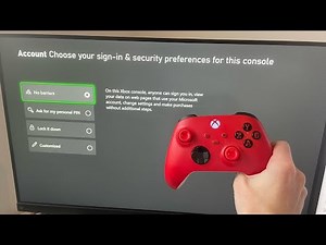 How to Put Password on Xbox Series X/S Console/Account Tutorial! (For Beginners) 2025