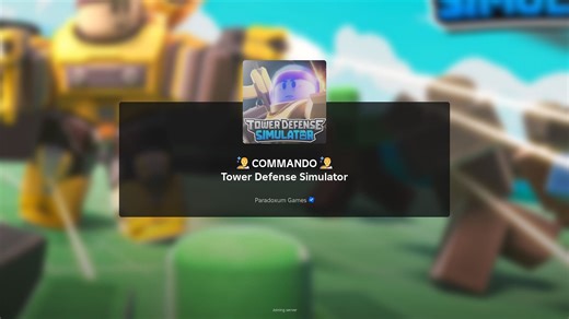 Tower Defense Simulator v1.42.0 update: Commando Tower, Fall Theme Lobby, and more