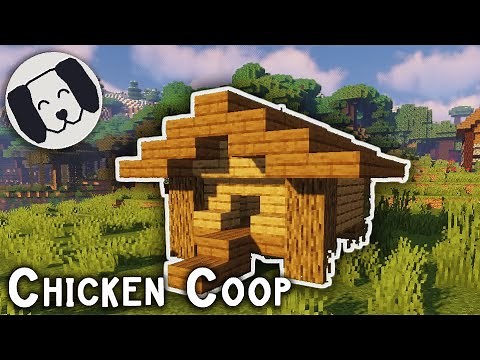 Minecraft: Small Chicken Coop Tutorial!