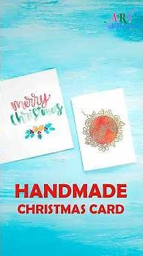 5 Easy Steps to Create a BEAUTIFUL Handmade Christmas Card