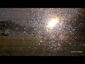 Power Line Explosion! Bird's Nest Falls on Power Line during Thunderstorm transformer 'explodes'