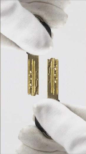 What are laser or groove and dimple keys?