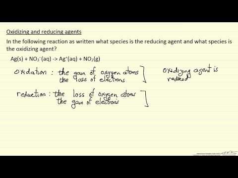 Oxidizing and Reducing Agents (Example)