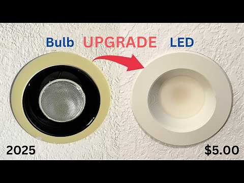 How to Install Retrofit LED Recessed Light | DIY Home Lighting Upgrade