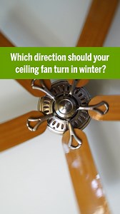 6.5K views · 28 reactions | Did you know?  Switch the direction of your ceiling fan to stay comfy year-round! Counterclockwise in warm weather for a breeze, and clockwise in cooler months to circulate heat. Simple tweak, big difference! | HouseLogic | Facebook
