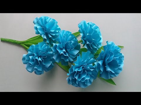How to Make Easy And Beautiful Paper Flower | Making Flowers out of Paper