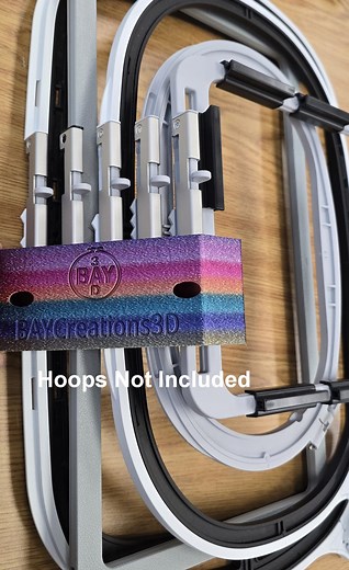 Bernina Embroidery Hoop Storage - Wall Mount (25 Colors!) - Etsy