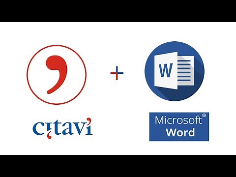 Automatic Citation | How to use Citavi in Word to generate thesis/report || Citavi + MSWord Tutorial