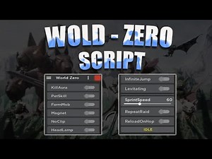 WORLD - ZERO ROBLOX SCRIPT - ( KillAura, Autofarm mob & more )