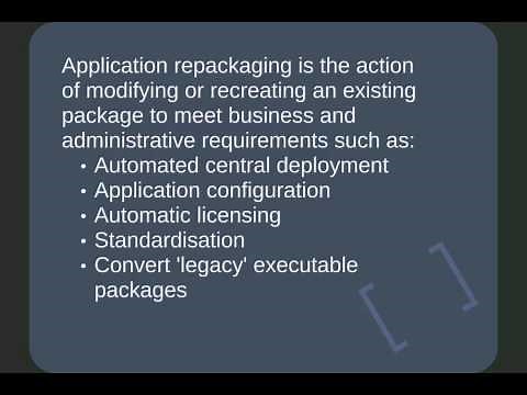 What is Application Packaging? Tutorial