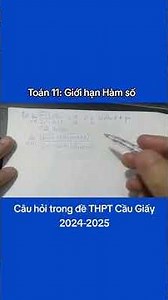 Math 11: Limits of functions #maths #goodstudents #education #teacherlinhtoan