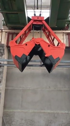 Four Rope Grab Bucket Overhead Crane- Grab Overhead Crane