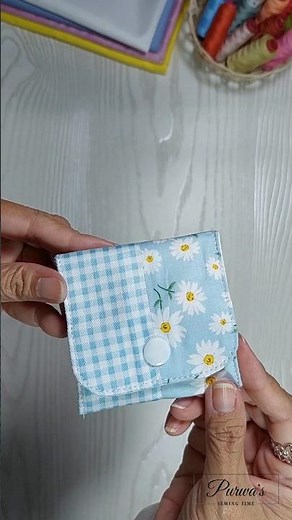 Cute & Simple Coin Purse / Coin Pouch Tutorial | Sewing for Beginners