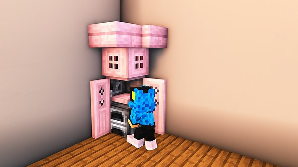 How to Make an Automatic Armor Equipper in Minecraft | Easy Redstone Tutorial