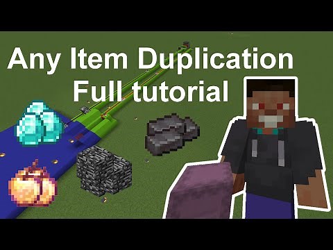 [Patched] Any item duplication full tutorial - Minecraft Bedrock Edition 1.19.60 - Realms