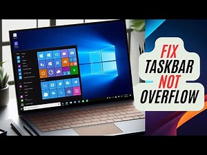 How to Fix Windows 11 Taskbar Overflow Not Working