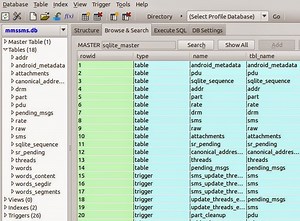 Sqlite Forensic Tool