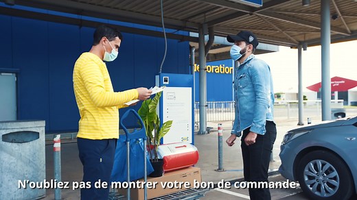 Avez-vous entendu parler du service Click & Collect de IKEA ? L’avez-vous déjà essayé ? Ce service gratuit vous permet de passer commande en ligne en toute sécurité, et de récupérer vos achats que nous préparons et mettons à votre disposition ! Découvrez comment sur cette vidéo 👇😉 #M3akBachThallaFdar واش فايت ليكم سمعتو بخدمة الطلب والاستلام ديال ايكيا؟ هاد الخدمة كاتسْمح ليكم تشريوْ حلول ايكيا المفضّلة عندكم بكل أمان عبر الإنترنت، وتمشيوْ تتسلّموها من باب المتجر بلا ماتحتاجو دّخلوا ليه! 😉 اك