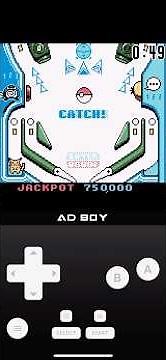 Pokémon Pinball 1999 Game Boy Color Blue