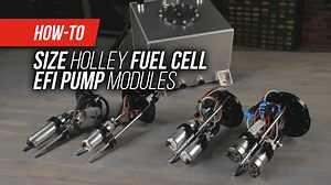 1.7K views · 554 reactions | The key to choosing the right Holley Fuel Cell Module is fitment and flow. It must be installed properly in your fuel cell and provide enough volume to meet your horsepower output needs. In this video, we show you how to do just that. Get yours here: https://holley-social.com/FuelCellEFIPumpModulesFB #Holley #HolleyEFI | Holley | Facebook