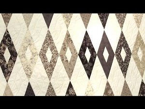 Strippy Diamonds Quilt Tutorial