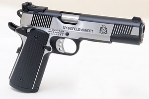 Springfield Armory 1911-A1 Loaded Black Stainless Target - Handguns