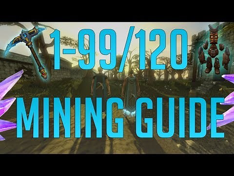 Runescape 3 - 1-99/120 Mining guide 2019